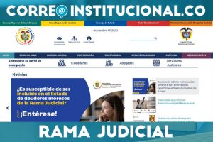 Correo Institucional Rama Judicial